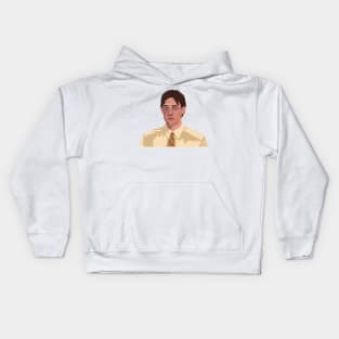 Jim as Dwight Kids Hoodie